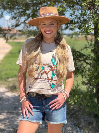 Texas True Threads Lauren's Longhorn Tee