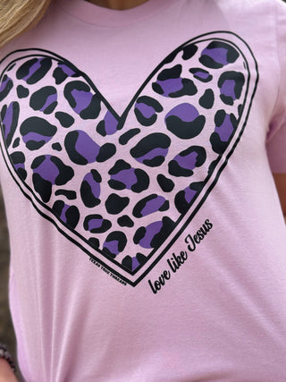 Texas True Threads Love Like Jesus Short Sleeve Tee