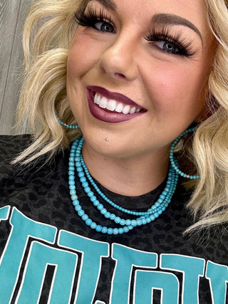 Texas True Trends Spearman Turquoise Necklace