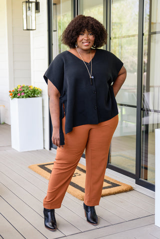 Andree By Unit The Finale Top in Black
