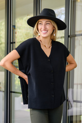 Andree By Unit The Finale Top in Black
