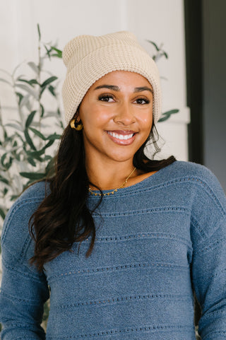 Zenana Toasted Texture Waffle Knit Beanie