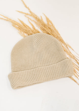 Zenana Toasted Texture Waffle Knit Beanie