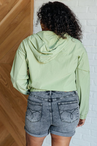 White Birch Tomorrow's Forecast Hooded Windbreaker