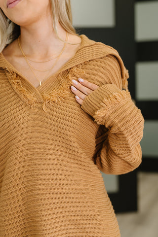Jodifl Travel Far & Wide Sweater in Taupe