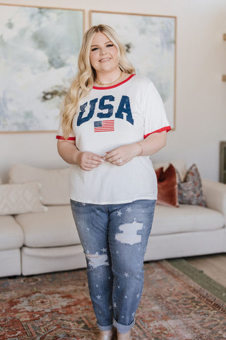 Judy Blue Juliet Star Crossed Boyfriend Jeans - Exclusive