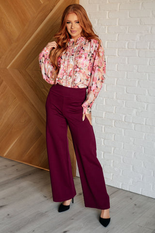 One Eleven North Understandably So Floral Blouse