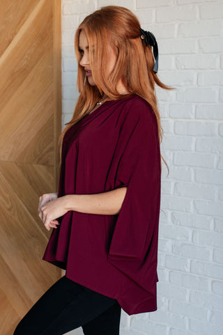 Andree by Unit Universal Philosophy Blouse in Wine