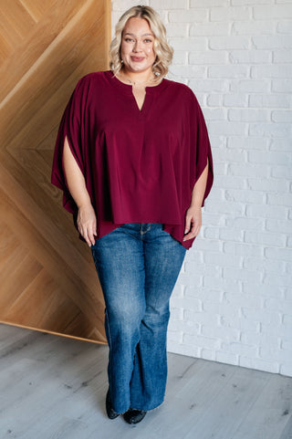 Andree by Unit Universal Philosophy Blouse in Wine