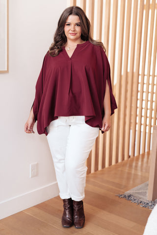 Andree by Unit Universal Philosophy Blouse in Wine