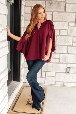 Andree by Unit Universal Philosophy Blouse in Wine