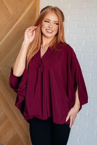 Andree by Unit Universal Philosophy Blouse in Wine