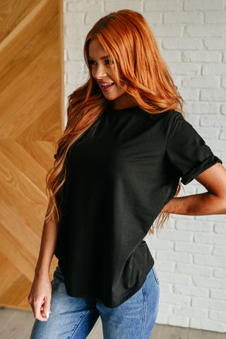 One Eleven North Uptown Crew T-Shirt in Black