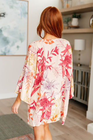 GeeGee Vacay Season Bell Sleeve Kimono