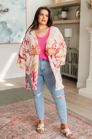 GeeGee Vacay Season Bell Sleeve Kimono