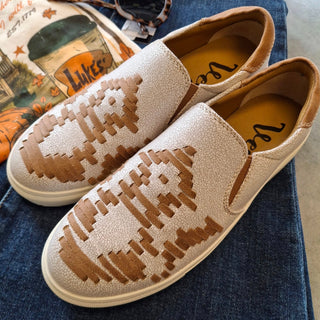 Very G "Marian" Tan Slip On Shoe