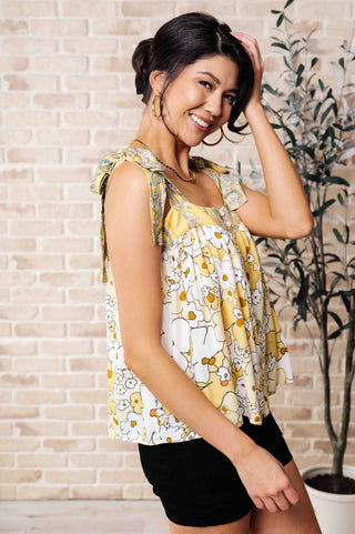 One Eleven North What's Happening Here Floral Tank