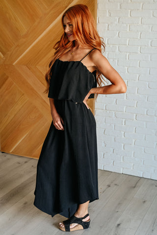 Sew In Love When All is Said and Done Spaghetti Strap Jumpsuit