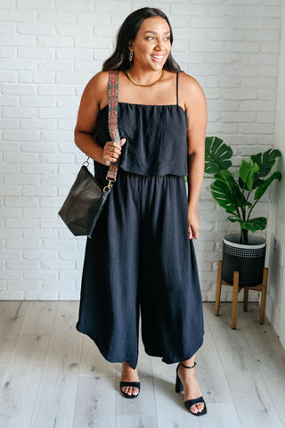Sew In Love When All is Said and Done Spaghetti Strap Jumpsuit