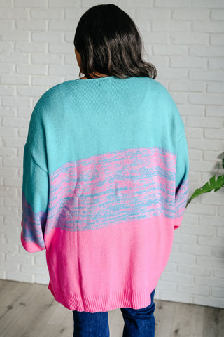 BiBi When We're Grooving Open Front Cardigan