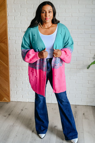 BiBi When We're Grooving Open Front Cardigan