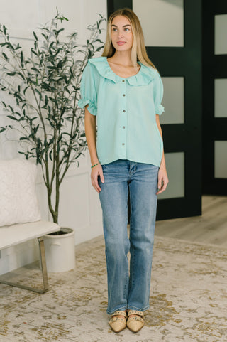 GiGio Wherever the Wind Blows Balloon Sleeve Blouse