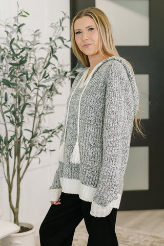 Haptics Who Can Live Without it Textured Split Neck Pullover