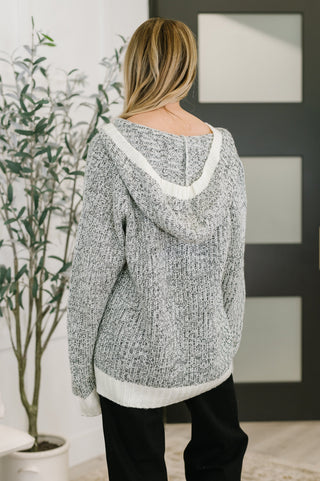 Haptics Who Can Live Without it Textured Split Neck Pullover