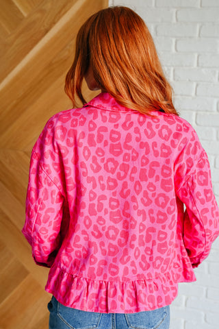 Jodifl Wild At Heart Animal Print Button Down