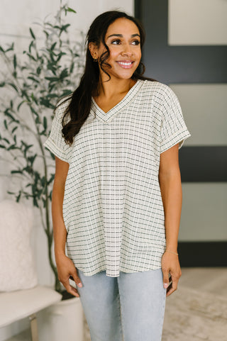 Heimish You Just Get It V-Neck Top