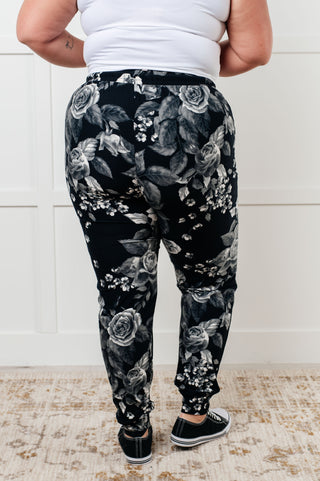 Leggings Depot Your New Favorite Joggers in Rose Print