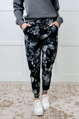 Leggings Depot Your New Favorite Joggers in Rose Print