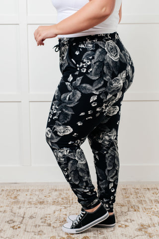 Leggings Depot Your New Favorite Joggers in Rose Print