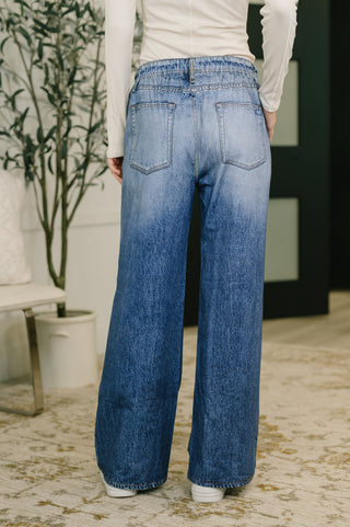 Dear Scarlett Zenim Printed Wide Leg Bottoms