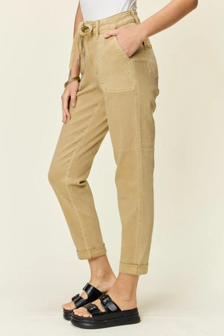Judy Blue Full Size High Waist Jogger Jeans Plus Size