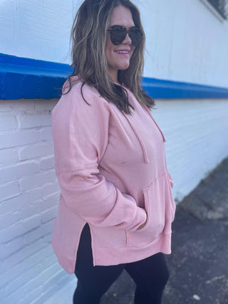 One Eleven North Best Selling Touch Of Fall Thermal Hoodie in Five Colors