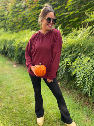 One Eleven North Best Selling Touch Of Fall Thermal Hoodie in Five Colors