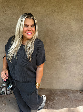 Sophia Ribbed Pants in Four Colors