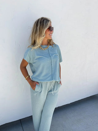 Sophia Ribbed Pants in Four Colors