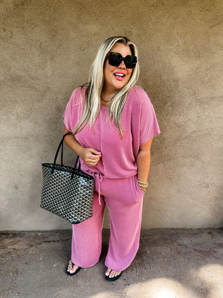 Sophia Ribbed Pants in Four Colors