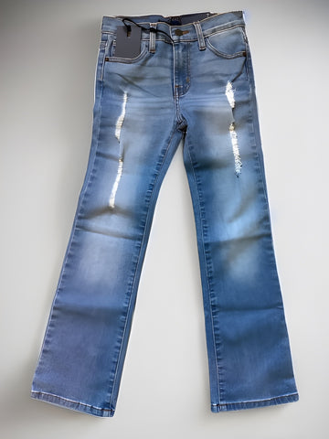 Lucky & Blessed Girl's Mid Wash Bootcut Jeans 52419-Clothing-Sunshine and Wine Boutique