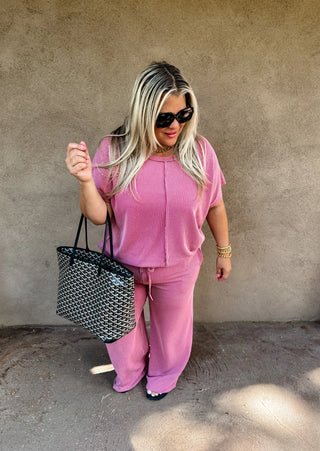 Sophia Ribbed Pants in Four Colors