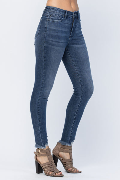 Judy Blue High Rise Tummy Control Skinny Denim 88425-Jeans-Sunshine and Wine Boutique