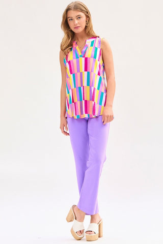 Dear Scarlett Dear Scarlett Lizzy Tank Top in Multi