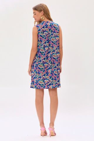 Dear Scarlett Dear Scarlett Lizzy Tank Dress in Royal