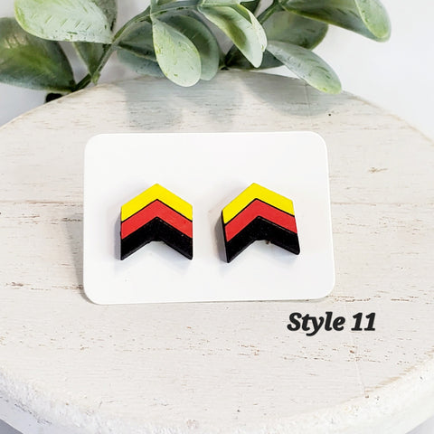 KC Wood Studs | Style 11-Sunshine and Wine Boutique