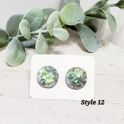 Bridal Studs | Style 12-Earrings-Sunshine and Wine Boutique