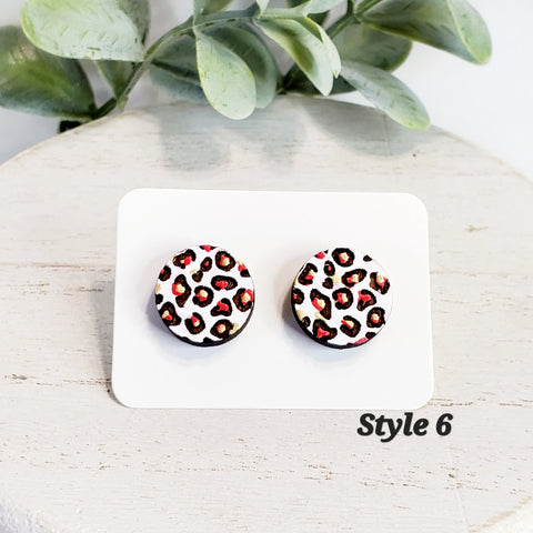 KC Wood Studs | Style 6-Sunshine and Wine Boutique