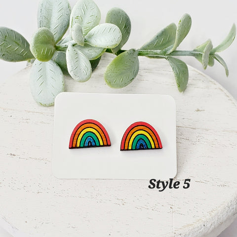 Lucky Studs | Style 5-Earrings-Sunshine and Wine Boutique