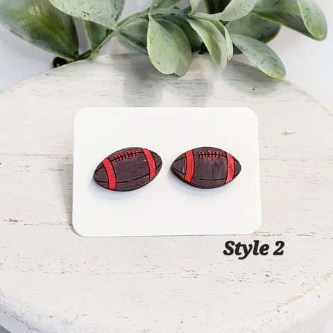 KC Wood Studs | Style 2-Sunshine and Wine Boutique